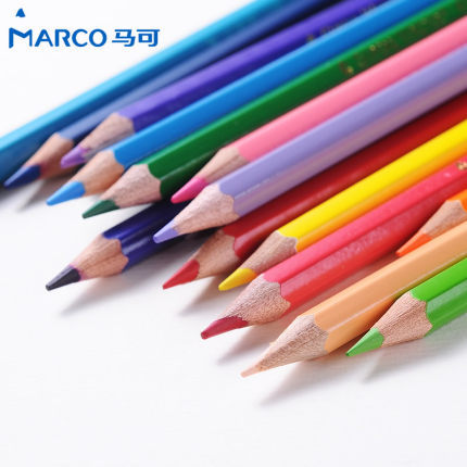 Marco de plomo de color con sacapuntas estudiante pintura 12/24/36 lápiz de color 4100