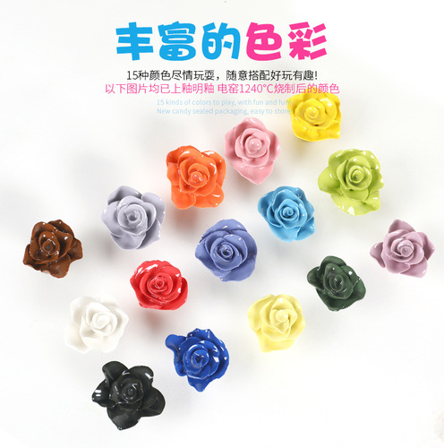 Colored clay Jingdezhen fireable clay sculpture clay children's teaching handmade 500g wholesale pottery colorful clay