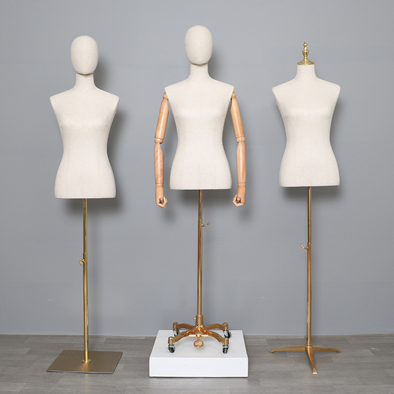 Maniquíes femeninos de medio cuerpo, soporte para maniquíes de tienda de ropa, maniquí femenino para escaparate, maniquí femenino de talla grande para exhibición. image 3