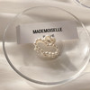 Small brand crab pin from pearl, bangs, hairgrip, shark, hair accessory, internet celebrity, South Korea