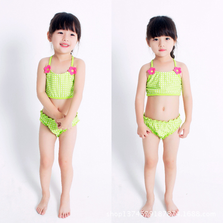 children's cute breathable swimwear girl's