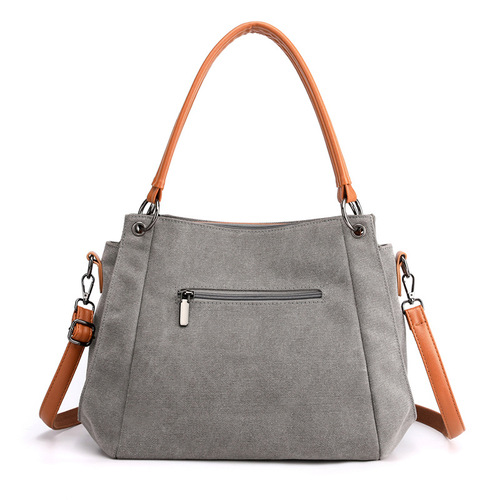 Simple cloth bag canvas bag new student literary crossbody large capacity women's bag canvas bag women's shoulder bag