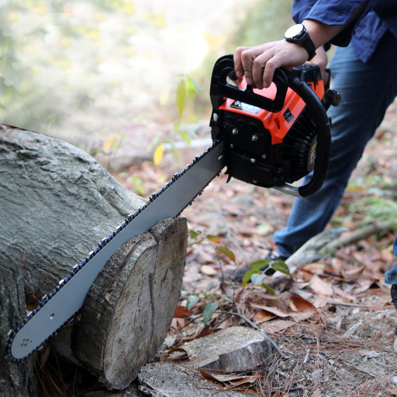 捷鸿油锯伐木锯木锯汽油锯大功率家用链锯便捷式砍树机汽油锯