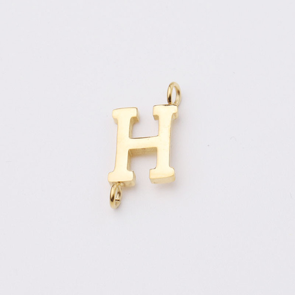 Pendant stainless steel with letters