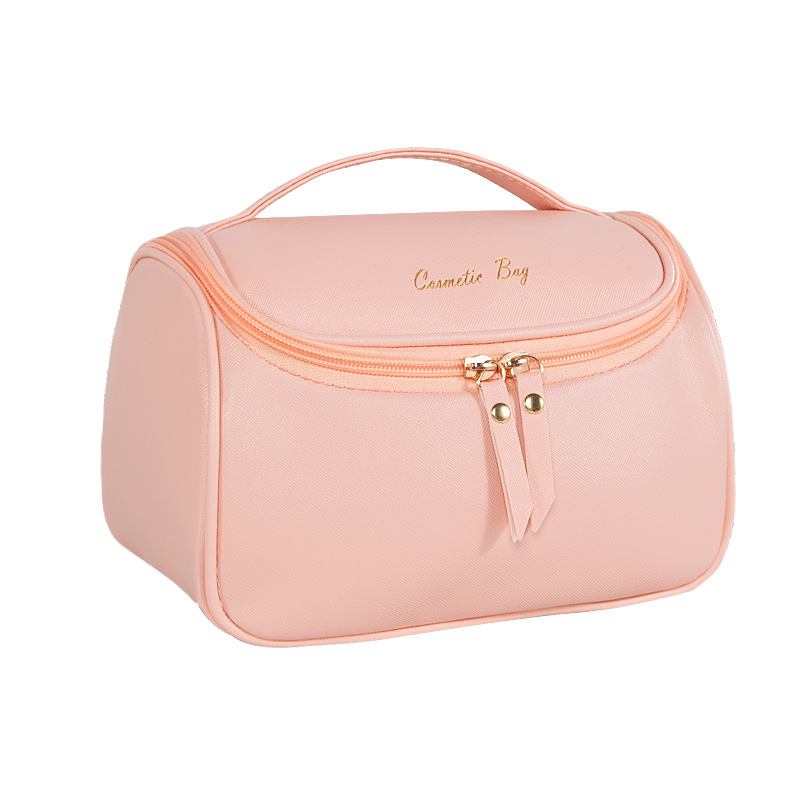 2020 invierno nuevo impermeable a prueba de humedad de gran capacidad portátil grande abierto bolsa de cosméticos de almacenamiento de baño bolsa de organización