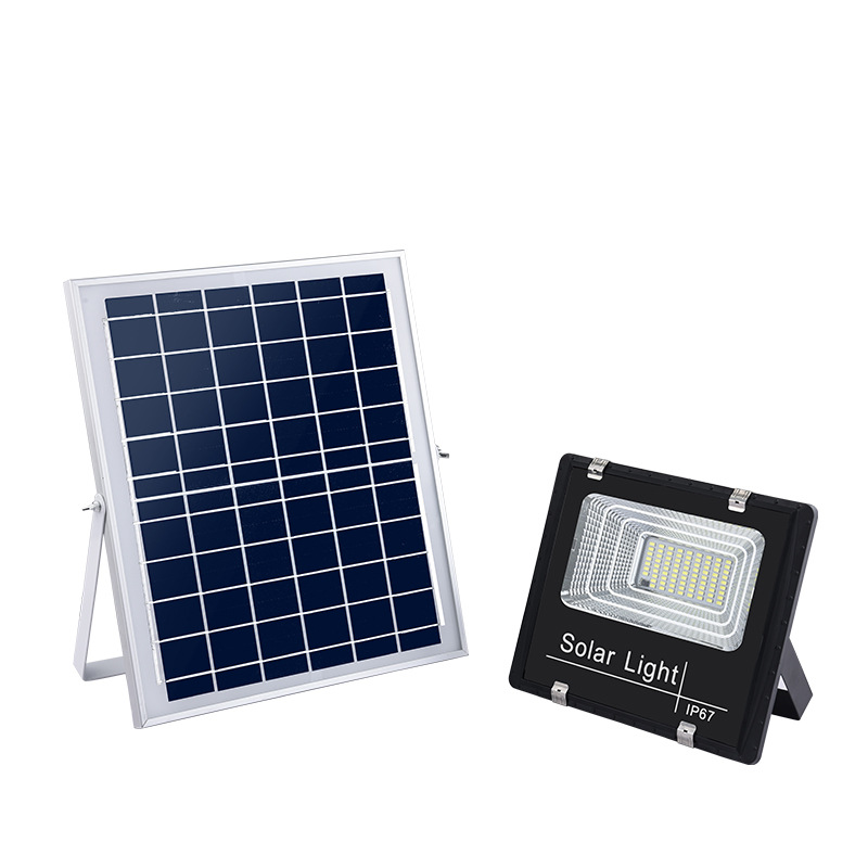 Transfronterizo dedicado Amazon llevó la luz de inundación solar lámpara de calle al aire libre iluminación de inducción hogar patio reflector