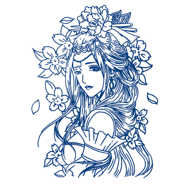 ジュースの紋章はネットの赤い紋章を貼って15日間の現物の卸売りの草本の植物の半永久の刺青のシールを持続します。