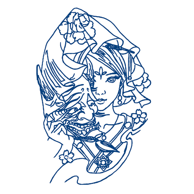 ジュースの紋章はネットの赤い紋章を貼って15日間の現物の卸売りの草本の植物の半永久の刺青のシールを持続します。