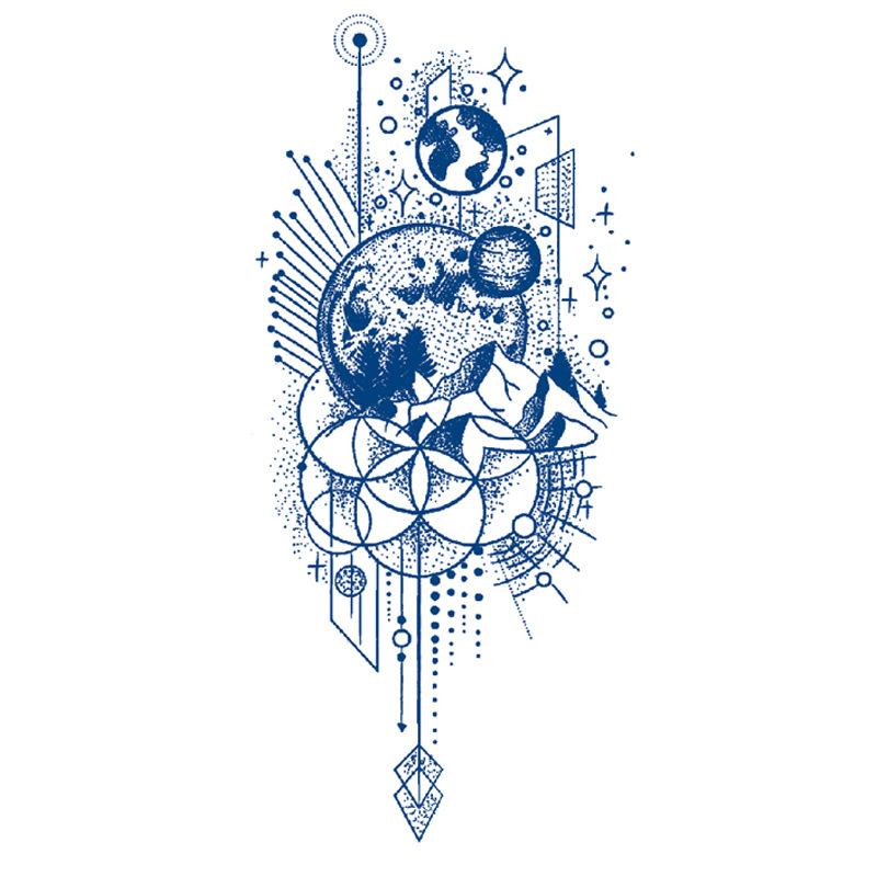 ジュースの紋章はネットの赤い紋章を貼って15日間の現物の卸売りの草本の植物の半永久の刺青のシールを持続します。