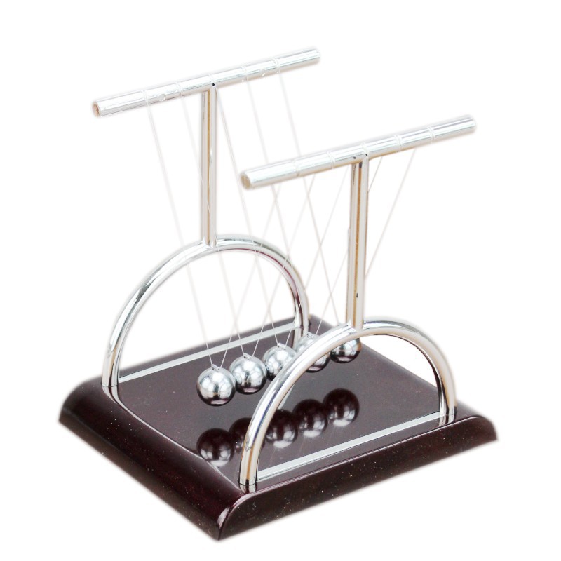 T-type newton swing ball metal craft chaos swing balance bumper ball home office desktop decompression gift