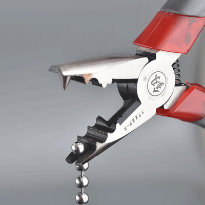 朗麗斯出口品質窗簾卷簾配件不鏽鋼鐵拉珠接駁第四代珠鉗廠家直銷