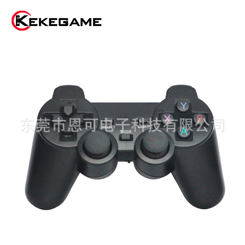 Transfronterizo 2,4g línea GamePad adecuado para Smart TV caja Android PC ordenador P 3 con soporte