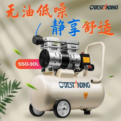 Ots-750-30L Small Air Compressor Oil-Free Low-Noise Air Compressor Pump