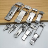 201 пряжка для ящика из нержавеющей стали, пряжка для ящика для инструментов 304 пряжка в виде утконоса, пружинная пряжка, замок, пряжка для ящика из листового металла
