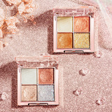 Marco Andy Luxury Starlight Четырехцветная палитра теней для век с блестками и блестками Перламутровая женская маленькая палитра Доступная 4-цветная палитра теней для век