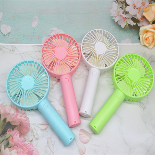Wholesale handheld small fan, office desk cooling USB charging portable mini outdoor handheld fan