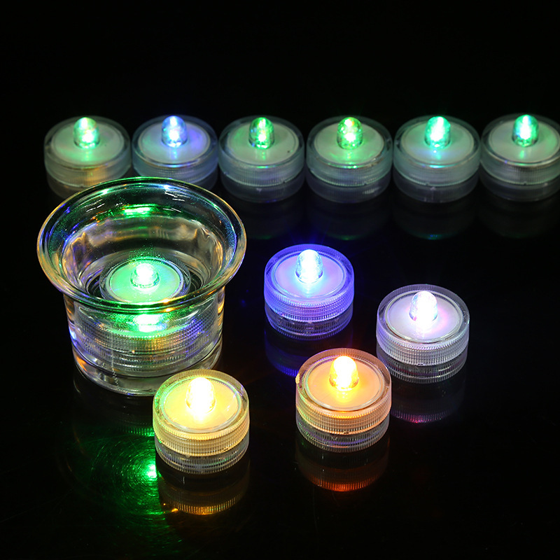 Waterproof Electronic Small Candle Light Led Luminous Round Waterproof Candle Light Fish Tank Light Bar Party Diving Light Waterproof Electronic Small Candle Light Led Luminous Round Waterproof Candle Light Fish Tank Light Bar Party Diving Light