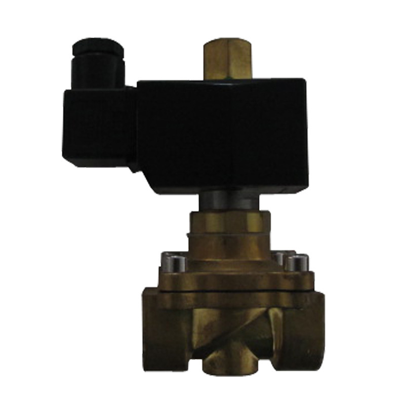 2W-20K常开管道电磁阀液体空气柴油汽油AC220-12-24-36-110-380V