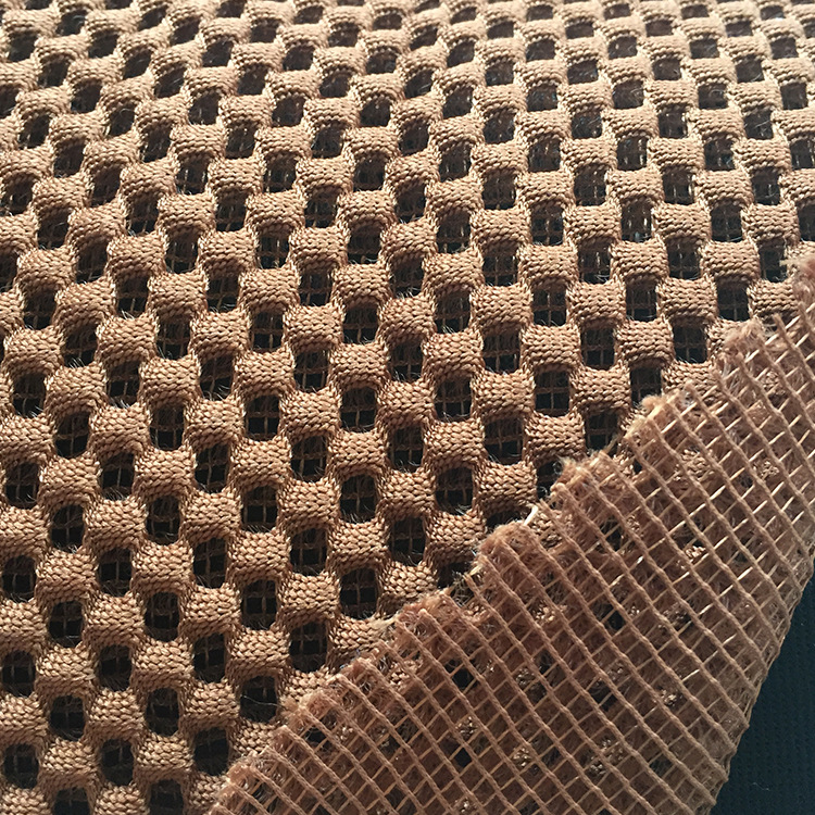 厂家推荐特殊网孔方格三明治网布 箱包汽车坐垫网眼布新款批发