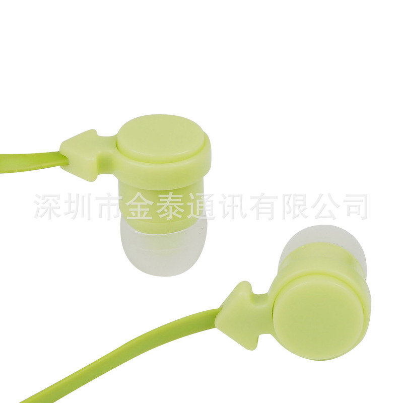 New Noodle line earplugs in-ear stereo monitor noise reduction headphones for mobile phone tablet 3.5 Jack