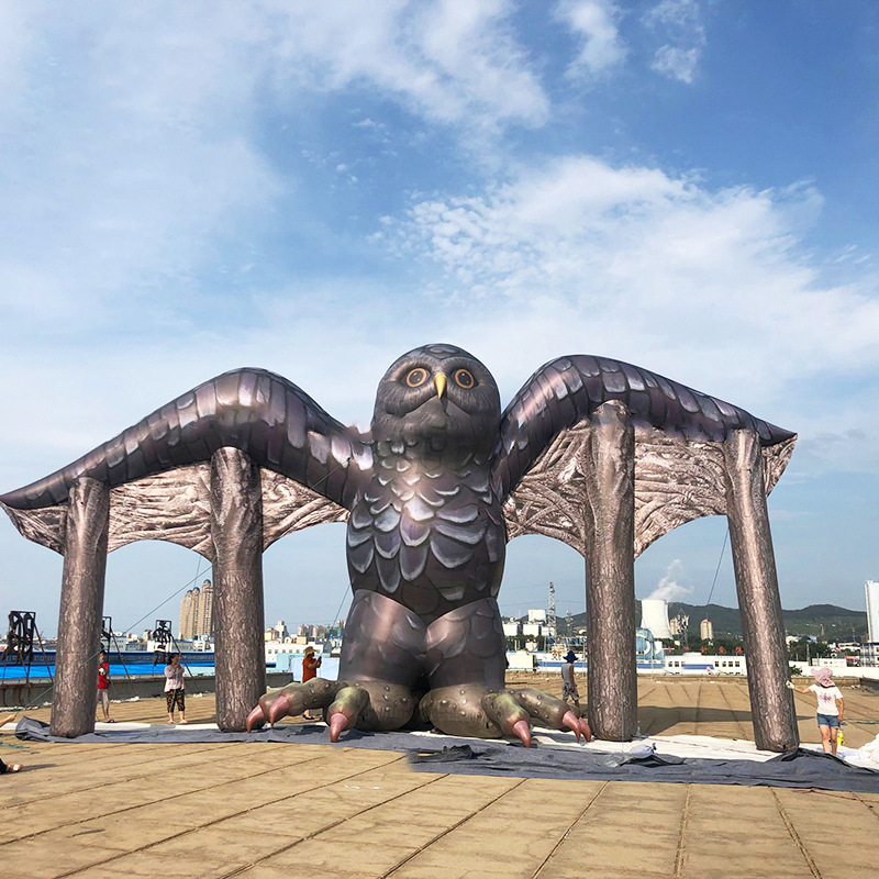 福莱充气模型舞台装饰演唱会装饰户外舞美气模 杭州气模厂家制作