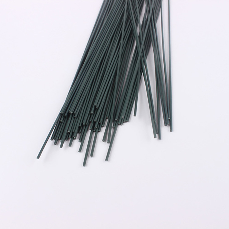 Jabón accesorios flor varilla flor rama hecho a mano DIY Rosa material verde Alambre de hierro flor material de embalaje al por mayor