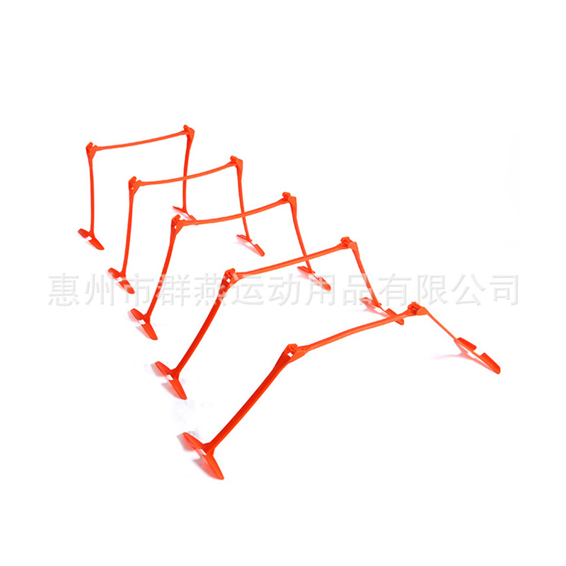 Factory wholesale football training hurdles multi-function hurdles three-speed adjustment can be folded portable aircraft hurdles