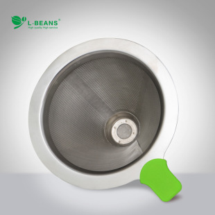 Double-layer filter stainless steel, coffee machine, coffee pot