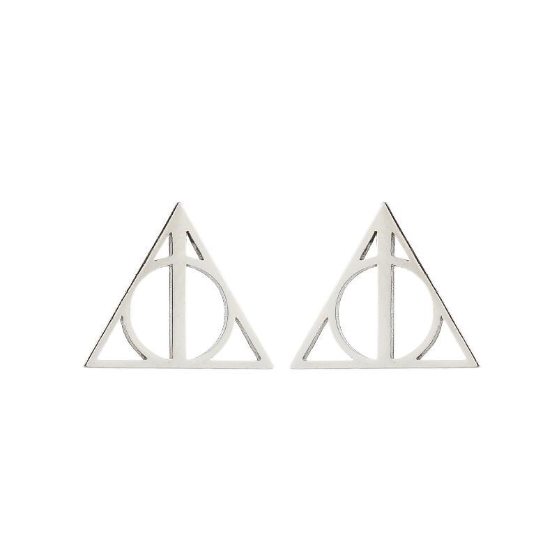 Cool Men’s Stud Earrings. Minimalist Street & Punk Style, Ideal For Casual, Party & Daily Wear. Made Of 316L Stainless Steel, Hypoallergenic, Nickel-_voghion.com
