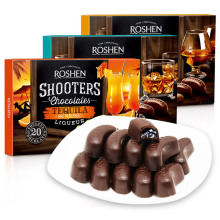 乌克兰进口如胜酒心巧克力礼盒装朗姆酒情人节送女友礼物酒心糖芯