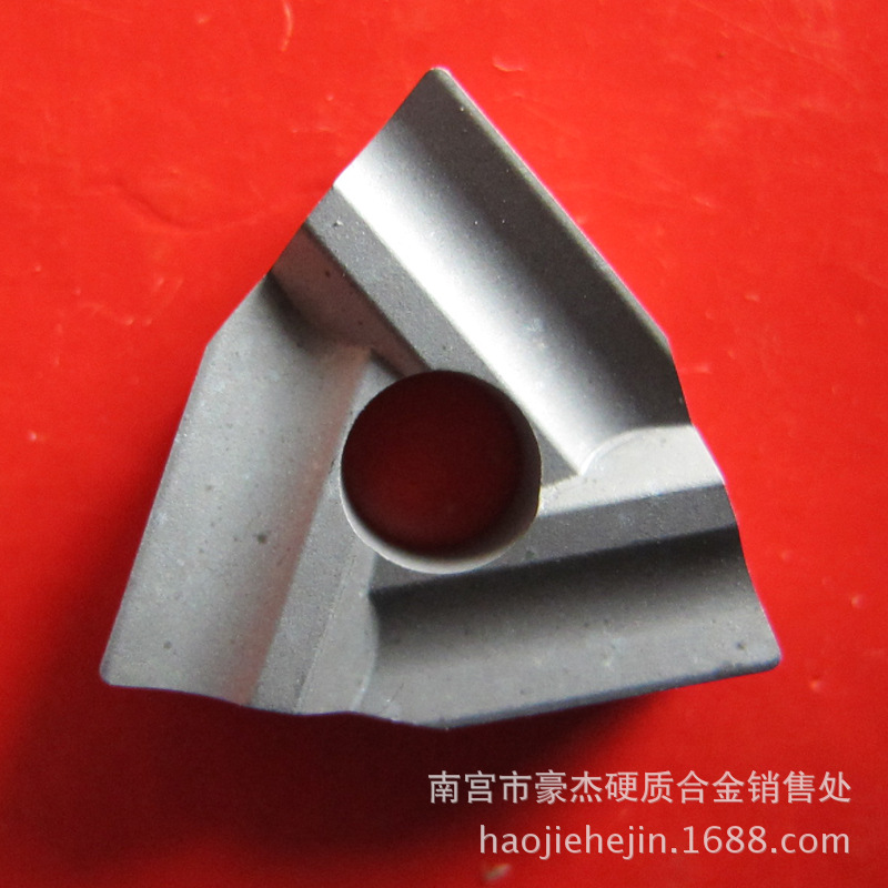 株洲硬质合金六角机夹刀片 精磨切削刀粒YS8 T31605FZ