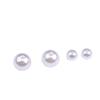 Glossy accessory, beads from pearl, 8mm, wholesale