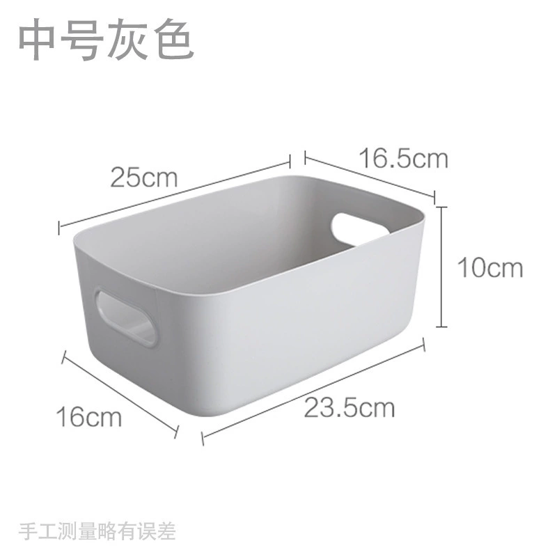 Storage box, table plastic storage system, storage basket