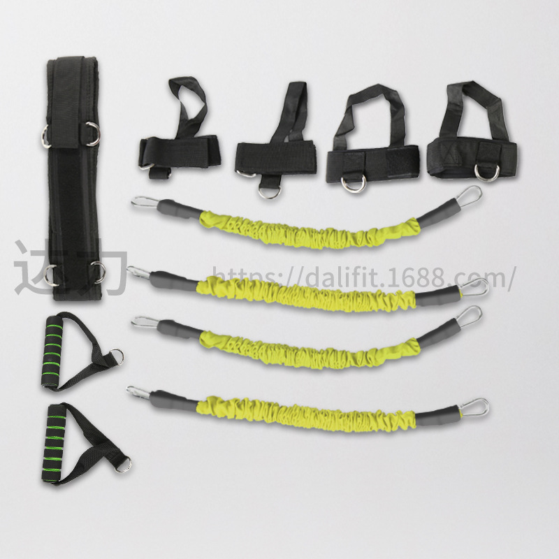 Rebote 100 libras 150 libras taekwondo pierna resistencia a la tracción pierna kick Punch explosivo boxeo traje de entrenamiento