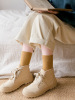 Fleece winter keep warm demi-season Japanese knee socks, long towel, increased thickness, mid-length