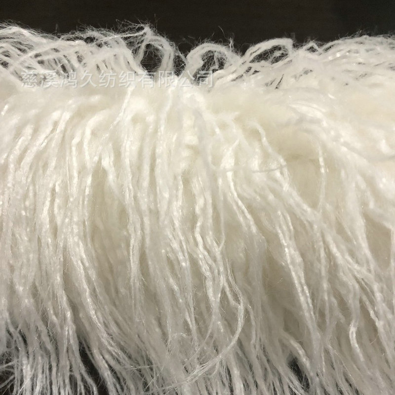 In stock supply 12cm black white tan wool craft stool pillow cushion plush fabric