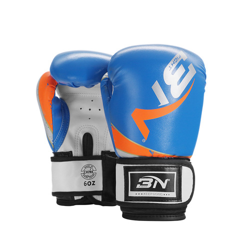 BN boxing gloves for children 7-year-old boy training Sanda boxing gloves for girls graffiti sandbag gloves children's fighting 6OZ
