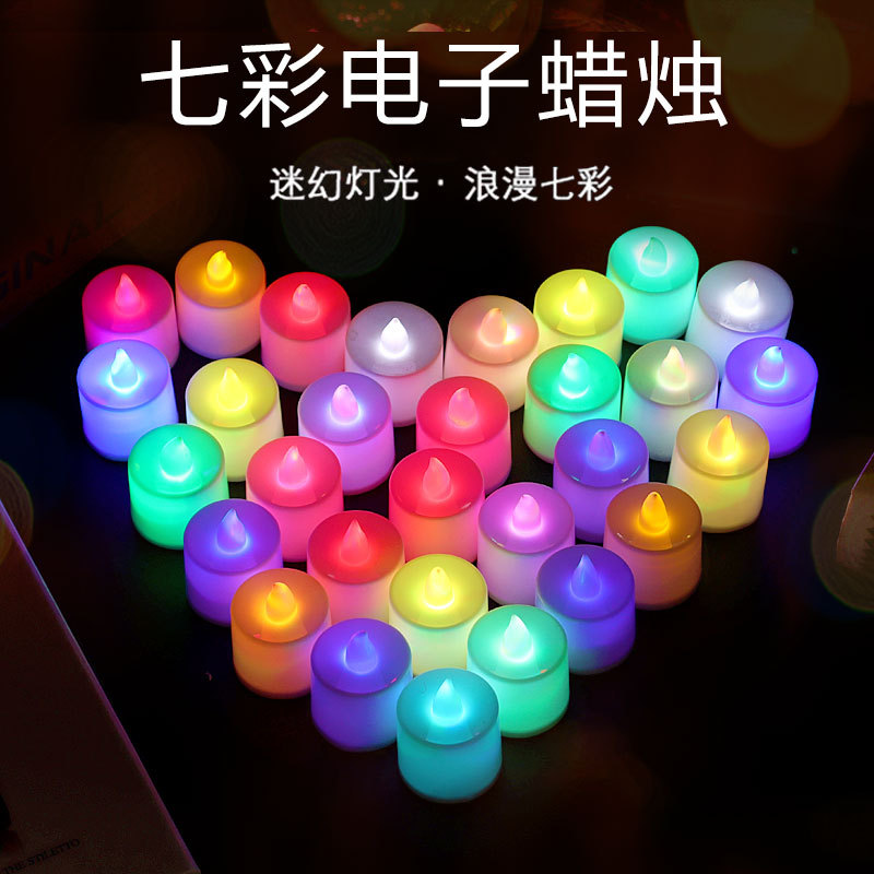 LED电子蜡烛灯 浪漫求爱 婚庆酒吧茶烛求婚烛 创意礼品 厂家批发