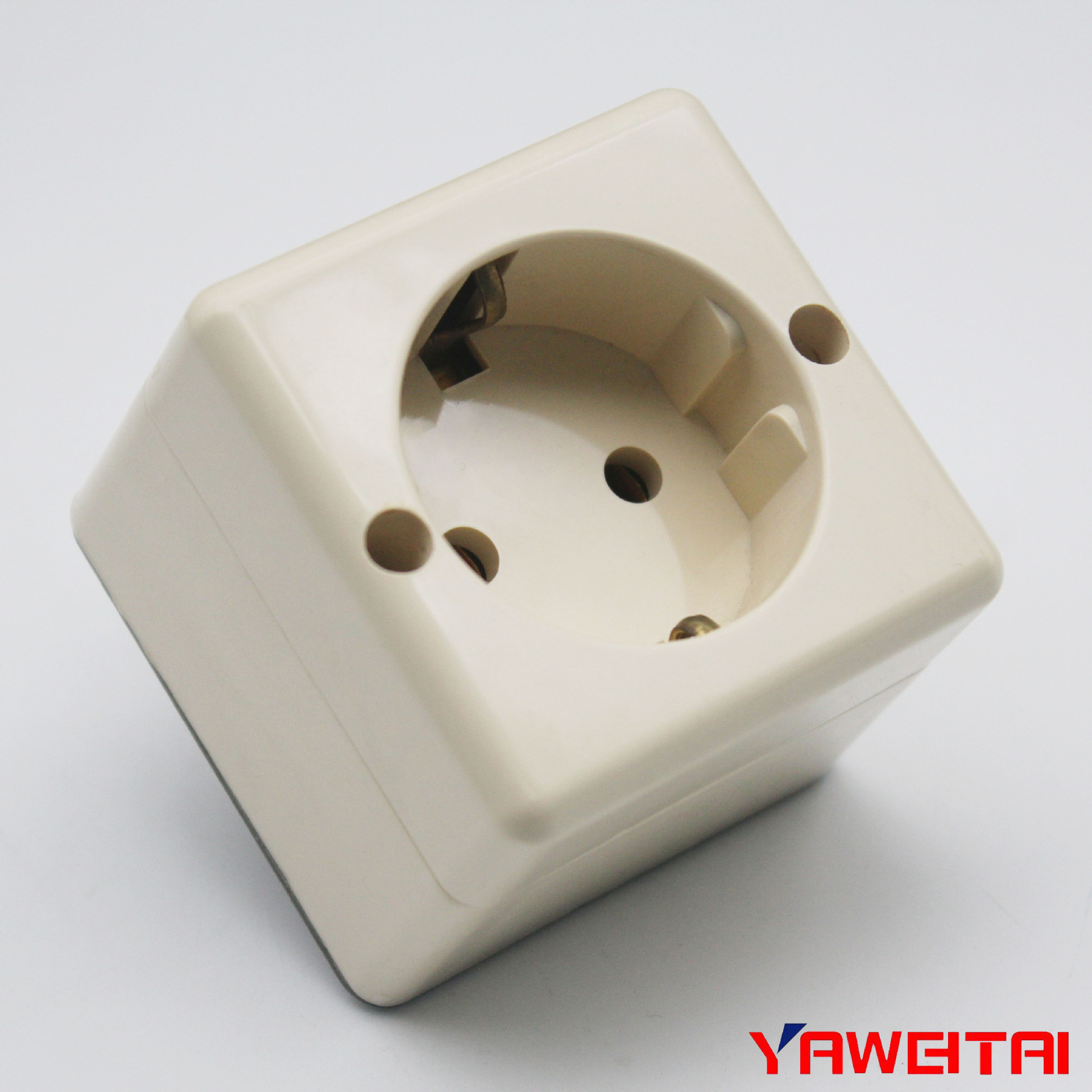 雅威印尼式插座/印尼一位插座/印尼款欧标墙壁插座/工厂直供插座