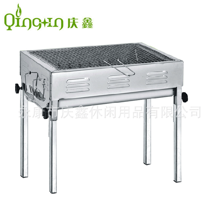 Directo de fábrica portátil estufa de carbón medio barbacoa parrilla pie desmontable barbacoa Parrilla de acero inoxidable Parrilla de la barbacoa japonesa