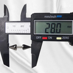 Pointed DIY rivet accessories Double headed barbell pop rivets Box bag shoe clothing materials punk bullet head metal nails