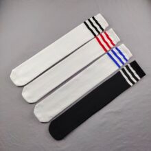 三条杠中筒袜儿童足球袜儿童直筒袜运动袜校服袜男女学生表演袜子