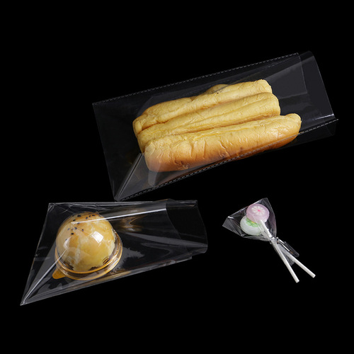 OPP flat pocket candy gift transparent plastic bag, bread gift plastic bag, PE small bag wholesale