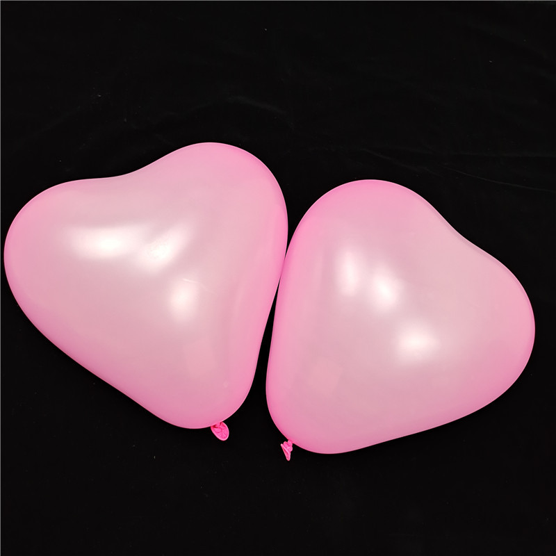 Globo de amor decoración de la habitación de la boda centro comercial actividad diseño globo de látex en forma de corazón celebración confesión globo en forma de corazón