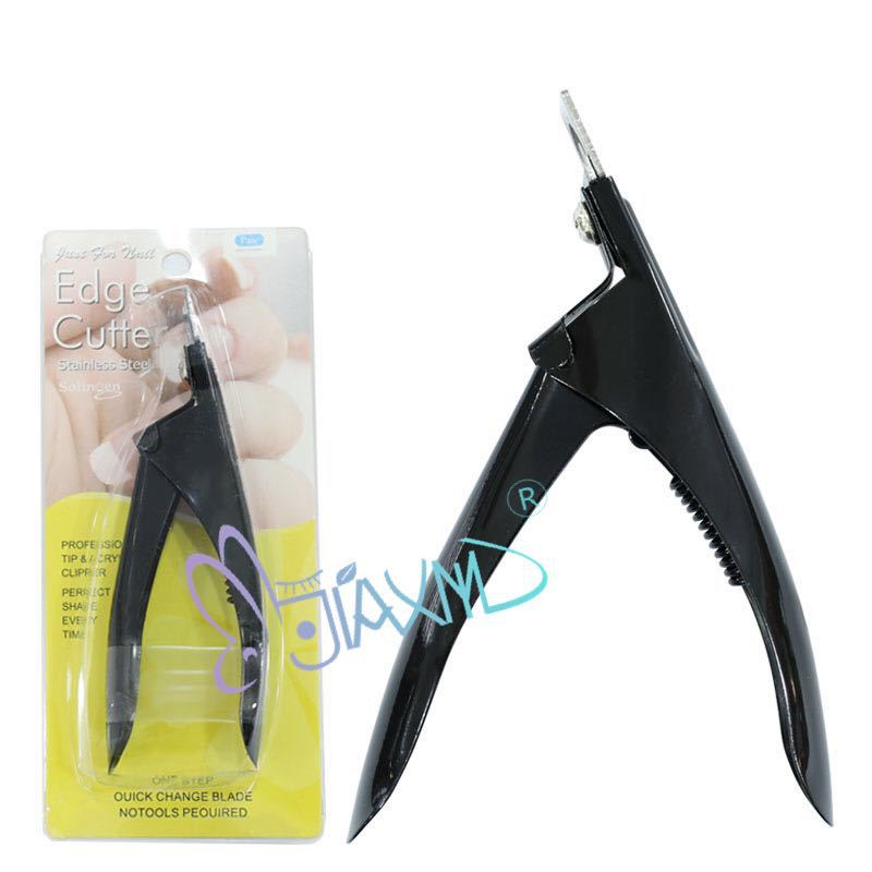 Tijeras gruesas de una palabra de alta calidad para mascotas cortaúñas cortauñas DIY uñas francesas fototerapia uñas tijeras en forma de U afiladas