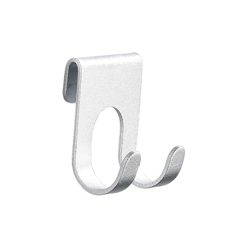 Kitchen and bathroom hooks, space aluminum plug hooks, razor hooks, bathroom upside-down wall-mounted punch-free bathroom clothes hooks