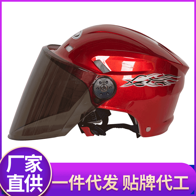 Casco de coche eléctrico exclusivo transfronterizo casco de seguridad de coche eléctrico Four Seasons universal verano mujeres hombres fábrica al por mayor
