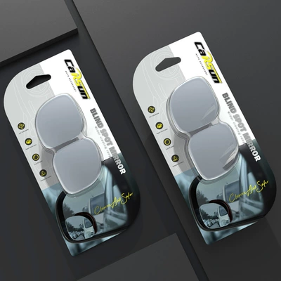 mirror HD borderless adjustable small – Large field of view rear view auxiliary mirror
