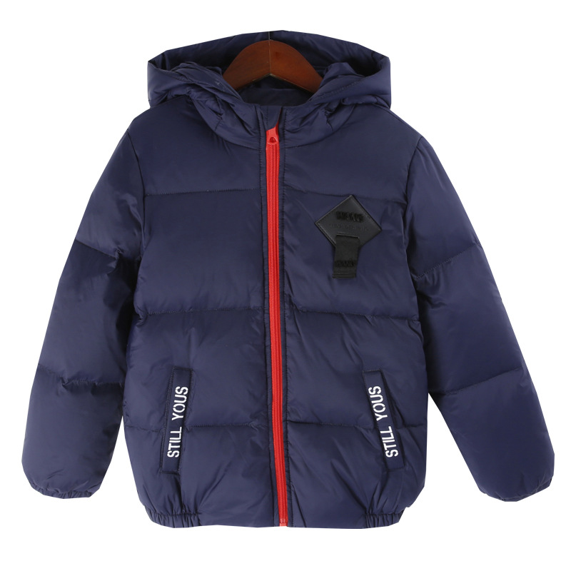 Chaqueta de algodón para niños, abrigo de invierno 2026 para niños mayores, ropa de algodón gruesa, corta y elegante para niños, chaqueta acolchada de algodón para niños para otoño e invierno.