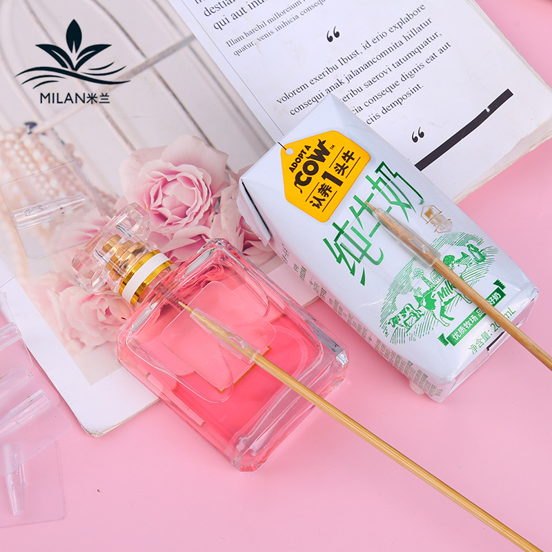 Floral pegatinas universales pegamento fijo palo de bambú Jack adhesivo DIY bocadillo ramo de humo pegatinas fijas flor materiales de embalaje